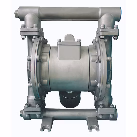 Hy15/20-PP 1/2" Pneumatic PTFE Diaphragm Pump for Strong Acide and Alkali Pneumatic Double Diaphragm Air Operated Reciprocating
